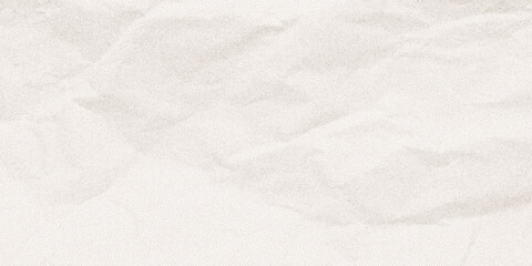 Beige crumpled package paper pattern with gritty dust, soft dotted halftone layer, worn papyrus tone, old craft sheet background for layout.