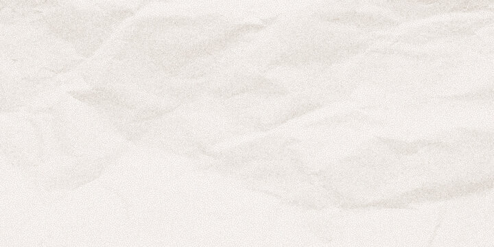 Beige crumpled package paper pattern with gritty dust, soft dotted halftone layer, worn papyrus tone, old craft sheet background for layout.