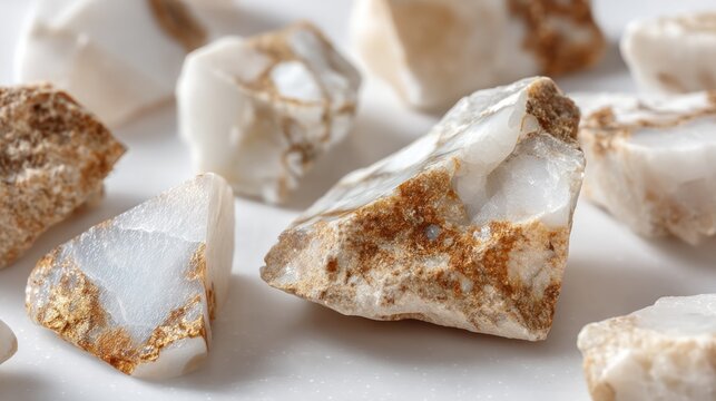 Opal stones collection