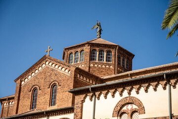 Catholic Church on the main road, downtown, in Asmara, Eritrea