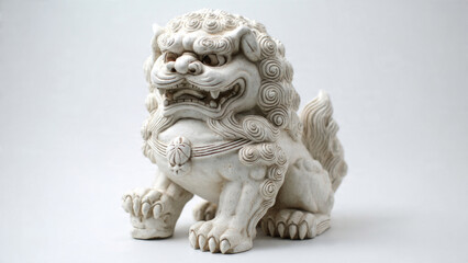 Fototapeta premium Chinese Stone Lion Statue