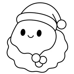 santa claus cartoon illustration