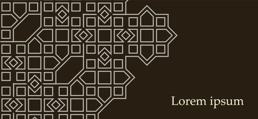 islamic border design pattern