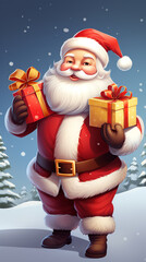 Santa Claus, AI generated