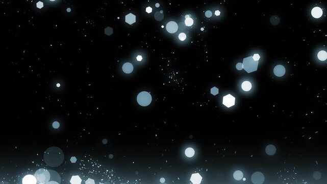 Particle Sweep Transition Element for Smooth Editing Effects