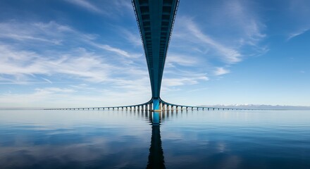 ?resund Bridge - A marvel of engineering connecting Sweden and Denmark.