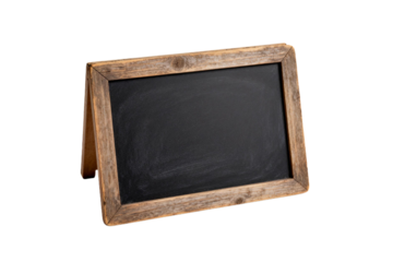 Vintage wooden framed chalkboard for writing messages
