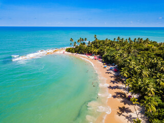 Coqueirinho Beach, Conde, Paraíba - aerial view of Coqueirinho Beach on the coast of Paraíba
