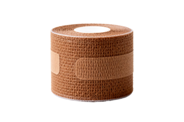 Self-adhesive elastic bandage for first aid and injury support