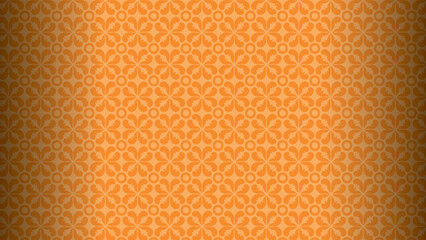 Aesthetic vector pattern design coloured