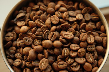 coffee beans in bowl