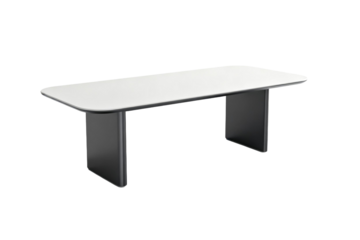 Modern rectangular office table with sleek design
