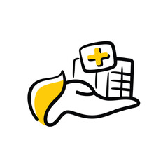 Hospital Care Medical Icon