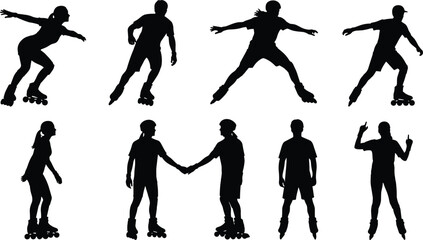 Detailed Scorpion Silhouettes Set, Dangerous Insect and Arachnid Black Vector Icons, Wildlife, Desert Animal, Venom, Zodiac Symbol, Graphic Art