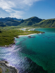 Campingplatz - Kvalvika Beach Track - Lofoten