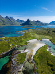 Campingplatz - Kvalvika Beach Track - Lofoten