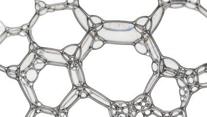 3d render of a molecule