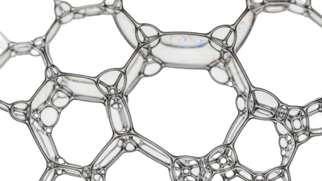 3d render of a molecule - Powered by Adobe