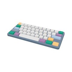 Colorful Mechanical Computer Keyboard Design