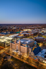 Obraz premium Richmond, Virginia at night