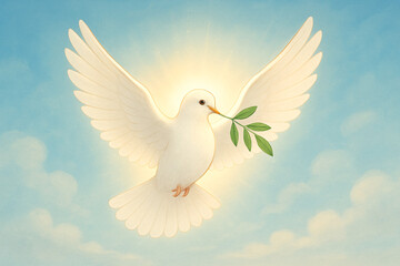 Obraz premium Dove of Hope