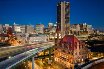 Fototapete Autobahn In Der Nacht Richmond, Virginia  © mark