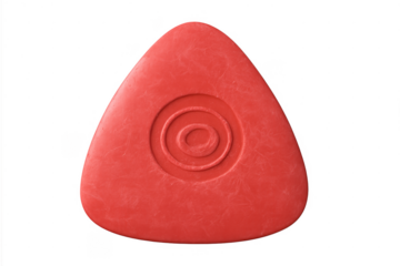 Red tailor's chalk for sewing and marking fabric