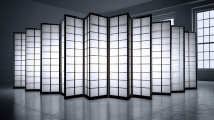 Shoji Screen Room Divider