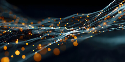 Digital Pulse: Mapping the Neural Web, ai generated.