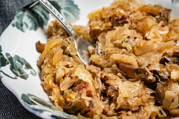 Bigos - traditional Polish food.