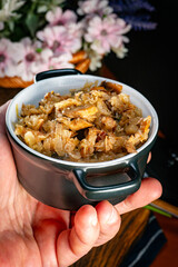 Bigos - traditional Polish food.