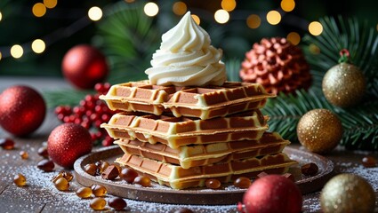 christmas chocolate cake