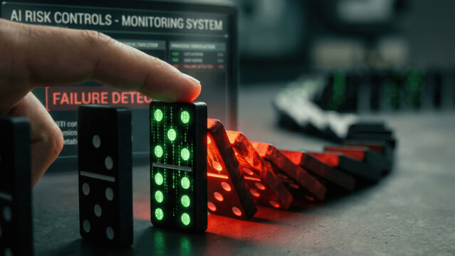 AI risk controls help prevent failure by monitoring systems and stopping domino effects with advanced technology and human intervention
