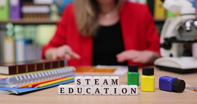 Exploring creativity and learning through hands-on steam education activities in a vibrant classroom setting
