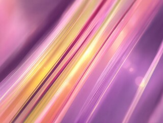 Dreamy flowing pastel ribbons in soft pink, lavender, and golden light blending into a luminous abstract motion background with smooth radiant contours