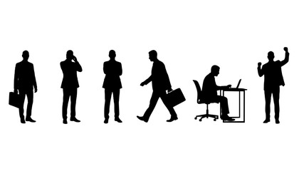 Business Professional Silhouette Architectural Design