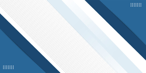 Blue abstract background with white color. Abstract blue background with square shapes. Modern Simple Blue Grey Abstract Background Presentation Design