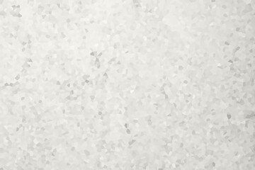 Light white grey crystal  texture as background with copy space. Pattern in trendy color of 2026 year Cloud Dancer.