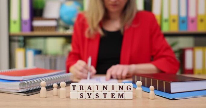 Innovative ideas flourish in a vibrant study space with training systems and creative organization