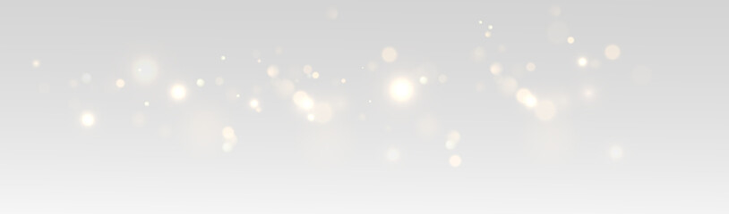 Golden Christmas sparkle with glowing glitter, festive flare, and magic particles. © TOMA