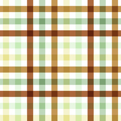 A seamless, classic plaid or tartan pattern featuring a harmonious color palette 