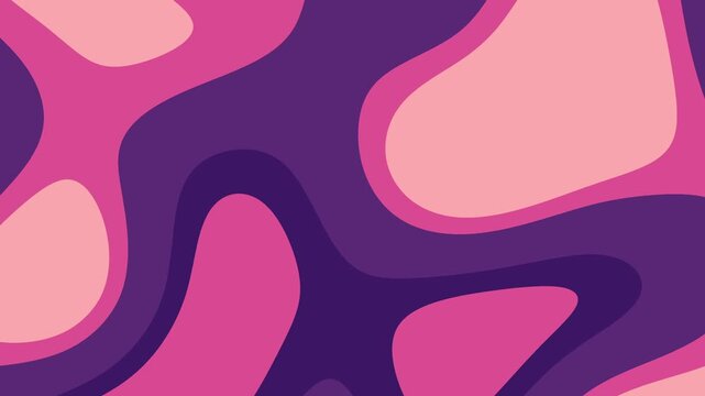 Purple pink abstract fluid pattern suitable for backgrounds, packaging, textiles, and digital designs with a modern and vibrant aesthetic.