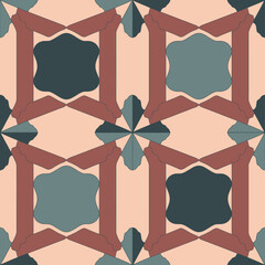 Islamic Geometric Floral Pattern for Ramadan and Cultural Decor
