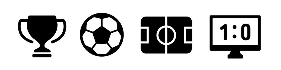 Soccer icon. Football icon set © DOBRYI VECHIR STUDYA