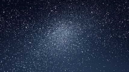 Obraz premium Soft navy starry background with gentle cosmic haze and subtle glowing points.