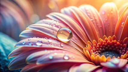 Minimalist Macro Photography: Delicate Flower Petal, Nature's Simplicity, Profound Beauty