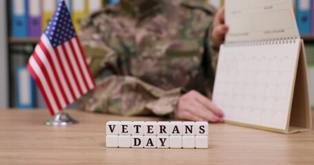 Honoring Veterans Day with a calendar reminder and a salute to brave heroes in a heartfelt tribute
