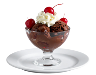  ice cream sundae png dessert sundae png ice cream with toppings png chocolate sundae png sweet dessert png transparent background image 