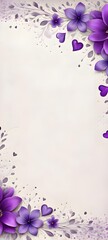purple flower background