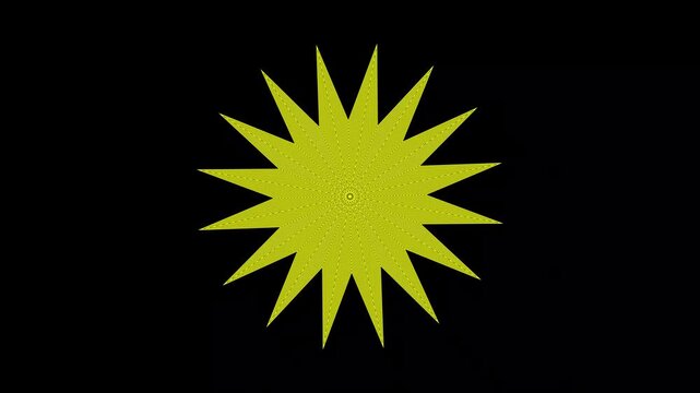 vector illustration of a sun